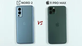 Oneplus Nord 2 vs iPhone 11 Pro Max Speed Test & Camera Comparison