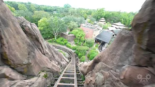 Expedition Everest Front Row POV | Empty Queue and Ride in 4K - Animal Kingdom Walt Disney World