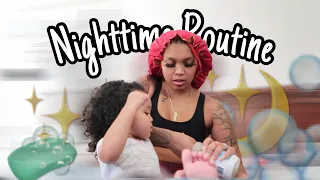 A VERY REALISTIC NIGHTTIME ROUTINE WITH MY TODDLER / SINGLE MOM EDITION! | Itstammaria |