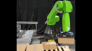 Single Cell Palletizer with FANUC Collaborative Robot