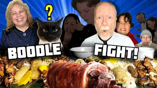 Dutch Family Try BOODLE FIGHT For The First Time!