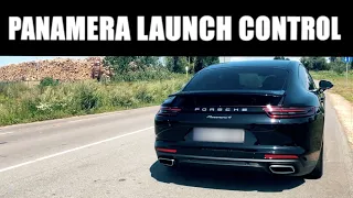 PORSCHE PANAMERA 4 LAUNCH CONTROL & 0-100