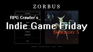 Indie Game Friday - Zorbus