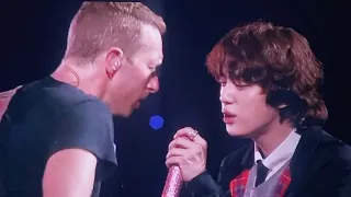 The Astronaut - Jin with Coldplay full performance HD