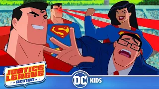 Top 10 Superman Moments | Justice League Action | @dckids