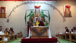 HH The Sakya 43Rd Gongma Rinpoche Visits TCV Ladakh