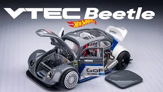 Volkswagen Beetle power by Honda B18 mid Engine Hot Wheels Custom