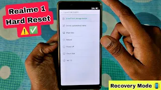 Realme 1 Hard Reset | Realme 1 Recovery Mode