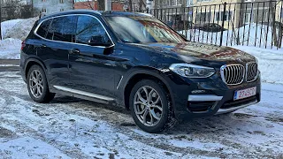 Тест драйв BMW X3 G01 3.0d 265 лс.