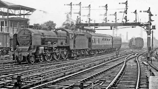 VINTAGE MIDLANDS. ARCHIVE FOOTAGE OF THE L.M.S DURING THE 1950s & 60s