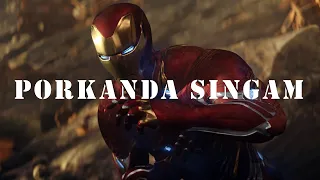 IRONMAN | Vikram - Porkanda Singam EDM | Marvel | Tony Stark Tamil Tribute