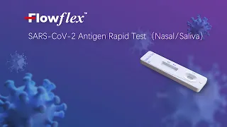 Flowflex SARS-CoV-2 Antigen Rapid Test (Nasal/ Saliva) Saliva swab included
