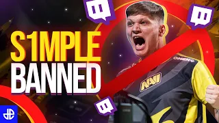 s1mple Slams Twitch After Getting Banned AGAIN