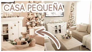 🌲IDEAS DECORACIÓN NAVIDEÑA CASA PEQUEÑA/ Decoración fácil y elegante/ COMO DECORAR NAVIDAD 2023 DIY