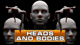 [4K] Heads and Bodies || VJ Loops Pack