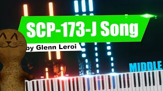 SCP-173-J song - Piano Tutorial