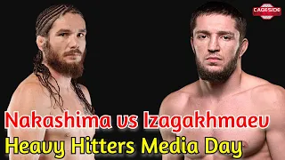 James Nakashima vs Saygid Izagakhmaev Face Off Interview | ONE Heavy Hitters