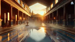 Ancient Roman Baths Lofi Vibes | Villa of Emperor Augustus | Study & Unwind | Ambient Study Beats