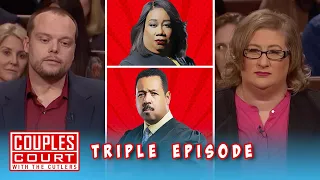 Newlyweds Head For Divorce (Triple Episode) | Couples Court