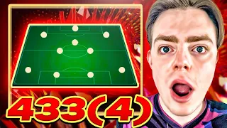 The 433(4) SHOCKED me..🔥💯 Best Custom Tactics & Formation