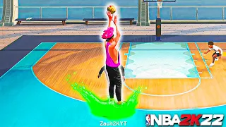 I made a 7’3 STRETCH and BROKE NBA 2K22…