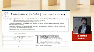 Dr. Herold Róbert - Mentalizáció:  önálló entitás vagy nem létező konstrukció?