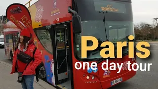 PARIS City Tour 🇨🇵  Hop On Hop Off Bus - France Trip