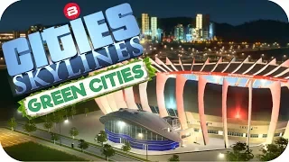 Cities: Skylines Green Cities ▶FARMING DISTRICT & STADIUM◀ Cities Skylines Green City DLC Part 22