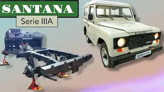 Restauración Land Rover Santana Serie IIIA (Parte 2)