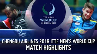 Aruna Quadri vs Kristian Karlsson | 2019 ITTF Men's World Cup Highlights (Group)