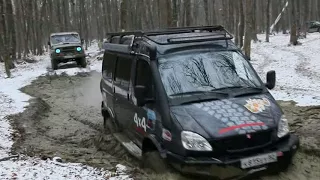 Соболь 4х4 участвует в клубной  покатушке 13 01 2018 Симферополь  4х4