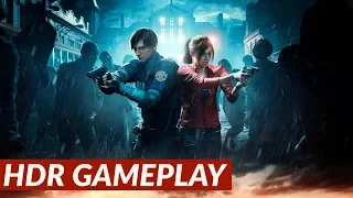 RESIDENT EVIL 2 Remake 1-Shot Demo - HDR Gameplay [PS4 Pro]