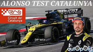 F1: ALONSO is BACK! RENAULT rs20 TEST BARCELONA!!