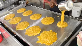 Selling Non Stop! Famous Omelette Roti Making Skills - Penang Street Food