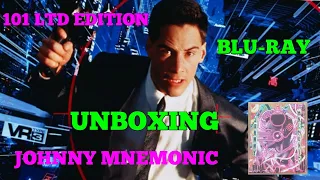 JOHNNY MNEMONIC 101 FILMS LTD EDITION BLU-RAY UNBOXING #boutique , #101Films, #keanureeves,#bluray