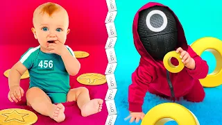 Adotado pela Família Round 6 | Minha Babá é uma Boneca | Jogos na Vida Real, por La La Lândia Games