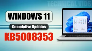 New Windows 11 update KB5008353 fixes various taskbar issues, display bugs, and much more