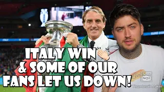 Italy 🇮🇹 WIN The Euros & England 🏴󠁧󠁢󠁥󠁮󠁧󠁿 Fans take it too far.