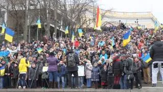 Odessa, flash mob "For United Ukraine", MVI3238