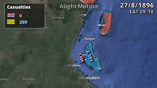 Anglo - Zanzibar war using Google earth