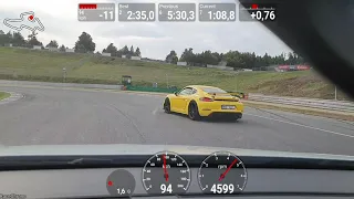 Seat Leon Cupra ST 280 vs. Porsche 718 Cayman GT4 -Autodrom Brno-Jizdy verejnosti - 15.9.2021 4jizda