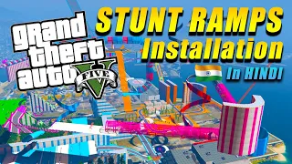 How to Install Stunt Maps in GTA 5 |  GTA 5 Mods Hindi