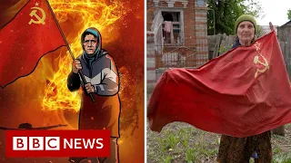 How a Ukrainian woman 'Babushka-Z' became a Russian propaganda icon – BBC News