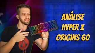 TECLADO ALLOY HYPERX ORIGINS 60 | ANÁLISE/REVIEW/CRÍTICA | O GIGANTE COMPACTO DA HYPERX! BRABO!