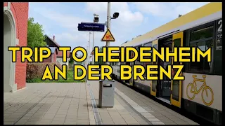 TRIP TO HEIDENHEIM AN DER BRENZ 4K//PART 1//04 MAI 2022//Germany/Deutschland @traveldownandup