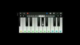 BoBoiBoy Galaxy Tapops theme song in piano