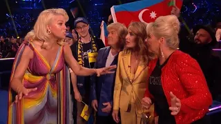 Eurovision 2023 - Hannah Waddingham Meets Bucks Fizz