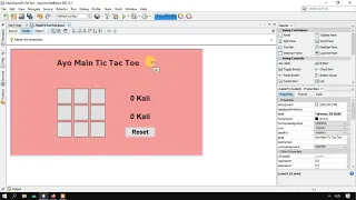 Membuat Game Tic Tac Toe Menggunakan Netbeans