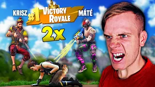 NINCS VÉGE A VIDEÓNAK, AMÍG KÉTSZER NYERÜNK! 🏆 | Fortnite #37