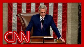 See Democrats repeatedly interrupt McCarthy on House floor